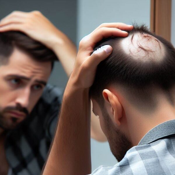 balding crown