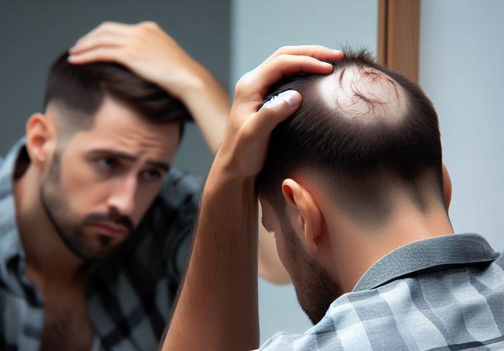 balding crown