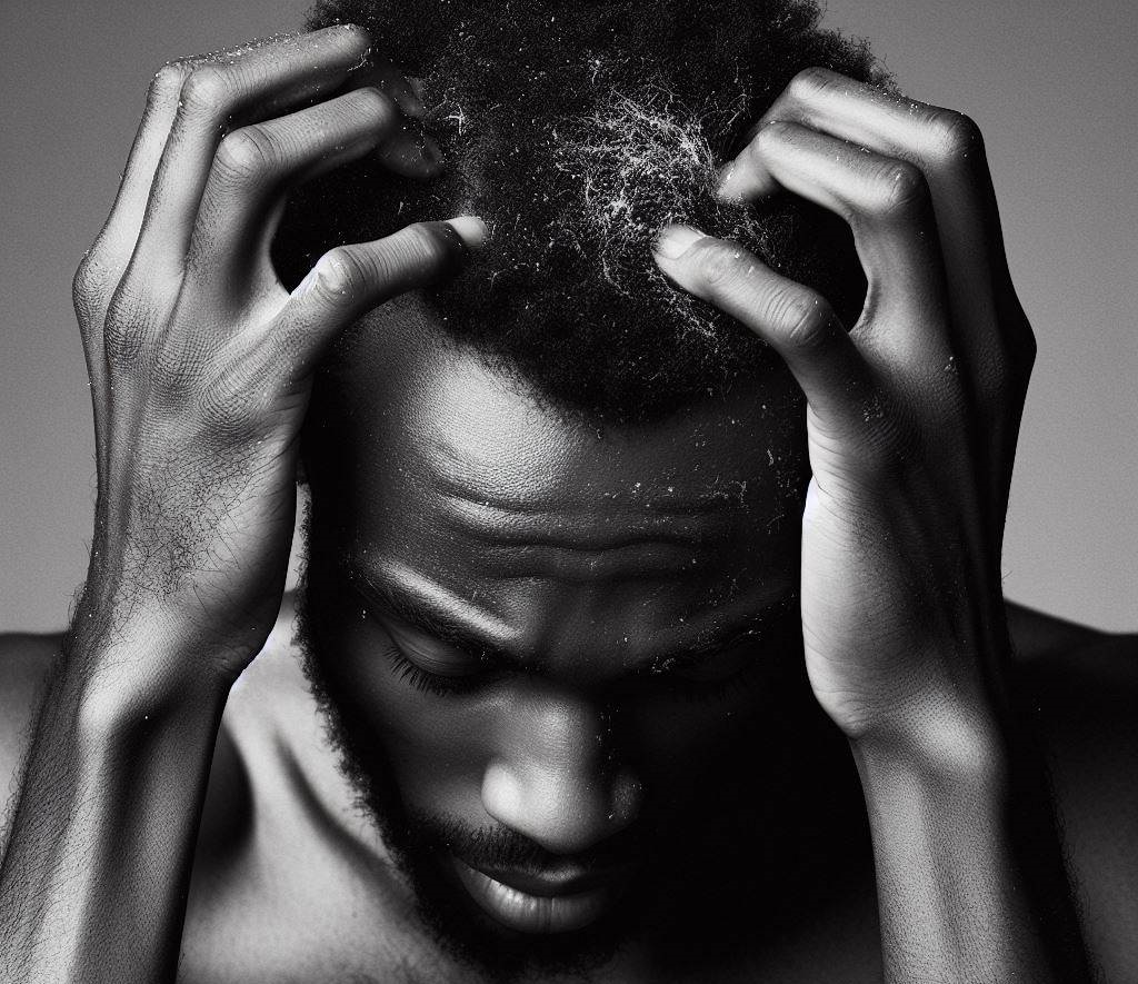 dandruff hair loss