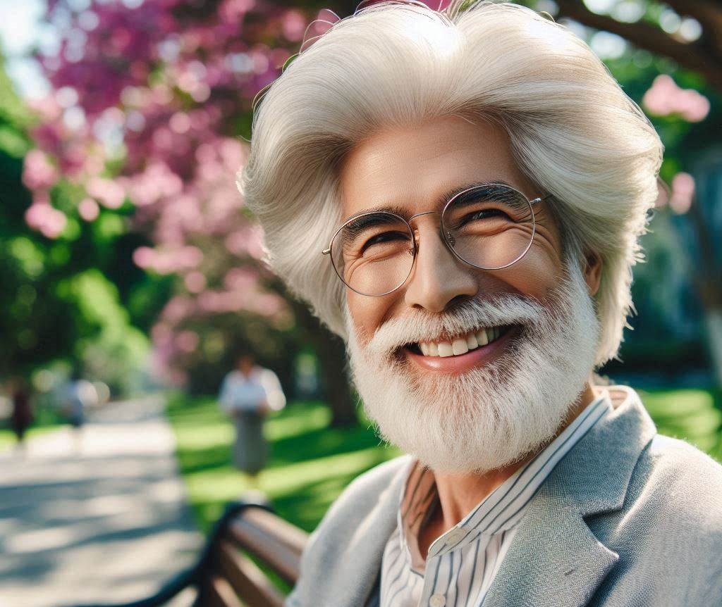 old man good hair Minoxidil